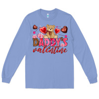 Colony Blue Daddy's Valentine Long Sleeve Tee - HowdyJamesFarm