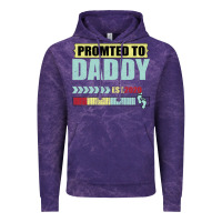 Cloud Purple Promoted To Daddy Est 2020 Vintage Hoodie - Bettercallsaul
