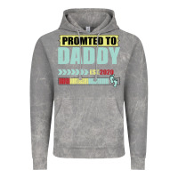 Cloud Rock Promoted To Daddy Est 2020 Vintage Hoodie - Bettercallsaul