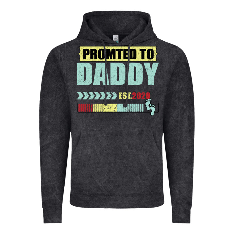 Promoted To Daddy Est 2020 Vintage Hoodie by Bettercallsaul | Teevron