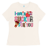 Bone i am a sucker for you Ladies Tee - NancyCooperArtShop