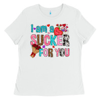 White i am a sucker for you Ladies Tee - NancyCooperArtShop