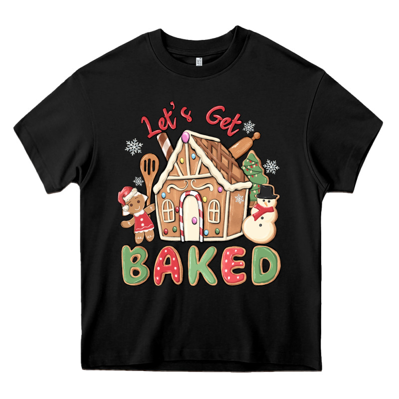 Let's Get Baked Heavy Core Tee by MaliasSmallBusiness | Teevron