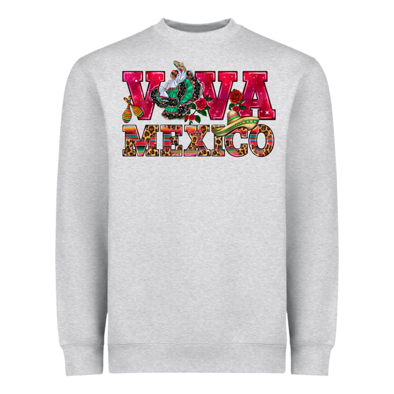 Viva Mexico Heavyweight Sweatshirt by HowdyJamesFarm | Teevron