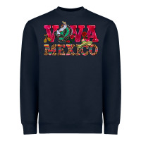 Navy Viva Mexico Heavyweight Sweatshirt - HowdyJamesFarm