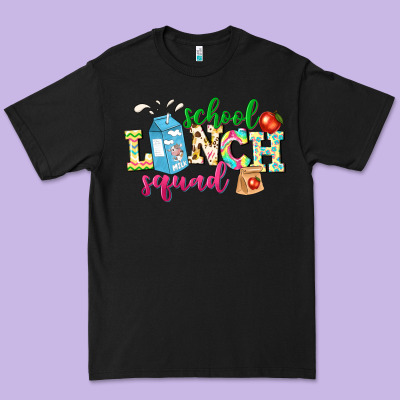 School Lunch Squad Premium Tee Designed By Nancycooperartshop