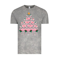 Cloud Rock Christmas Tree Flamingo Vintage Tee - Bettercallsaul
