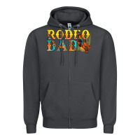 Smoke Western Rodeo Dad Zipper Hoodie - BundleAndBundleShop
