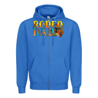 True Royal Western Rodeo Dad Zipper Hoodie - BundleAndBundleShop