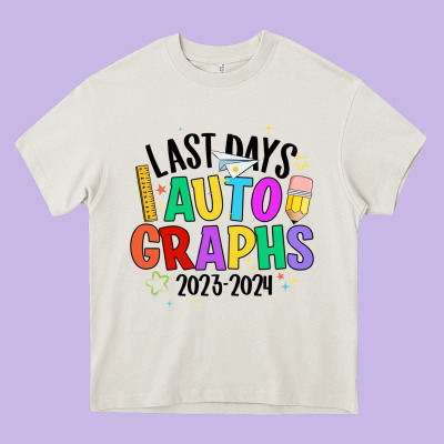 Last Days Auto Graphs Heavy Core Tee Designed By Jahusdesignshop