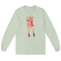 Matcha colorful girl Long Sleeve Tee - TumblerDesignByShophia