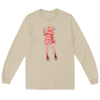 Mushroom colorful girl Long Sleeve Tee - TumblerDesignByShophia