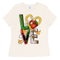 Bone teacher love nca Ladies Tee - NancyCooperArtShop