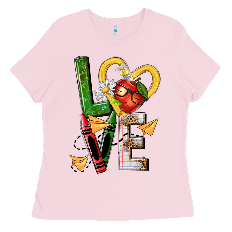 Teacher Love Nca Ladies Tee by NancyCooperArtShop | Teevron