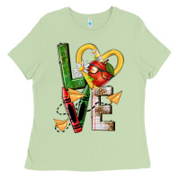 Matcha teacher love nca Ladies Tee - NancyCooperArtShop