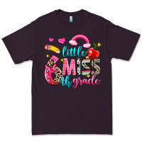 Plum little miss sixth grade Premium Tee - NancyCooperArtShop