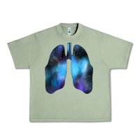 Oil Green white lungs Urban Heavy Tee - Bettercallsaul
