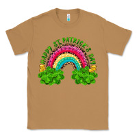 Toasted Coconut happy st patricks day rainbow and shamrock Classic Tee - RanaPortraitStore