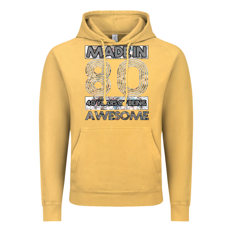 Born In 1980 Womens Vintage Hoodie by Bettercallsaul | Teevron