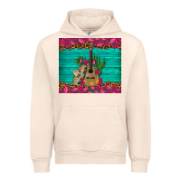 Sandshell mexican guitar roses cactus sombrero Urban Hoodie - Artiststas