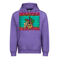 Tulip mexican guitar roses cactus sombrero Urban Hoodie - Artiststas