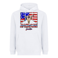 White American junkie Heavyweight Hoodie - CowhideDigitalArt