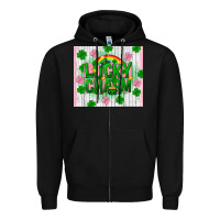 Lucky Charm St Patricks Zipper Hoodie | Teevron