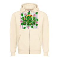 Sandshell lucky charm st patricks Zipper Hoodie - FaDigitalArtStudio
