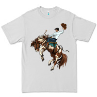 Dove Grey american paint horse rodeo cowboy Premium Tee - MaliasSmallBusiness