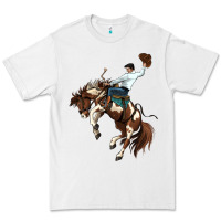 White american paint horse rodeo cowboy Premium Tee - MaliasSmallBusiness