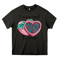 Asphalt i can buy myself turquoise Heavy Core Tee - MaliasSmallBusiness