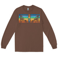 Chestnut retro summer Long Sleeve Tee - TumblerDesignByShophia