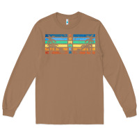 Toasted Coconut retro summer Long Sleeve Tee - TumblerDesignByShophia