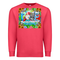 Cardinal Love Christmas gnome Premium Sweatshirt - CowhideDigitalArt