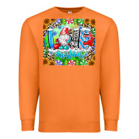 Carrot Love Christmas gnome Premium Sweatshirt - CowhideDigitalArt