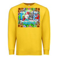 Lemon Love Christmas gnome Premium Sweatshirt - CowhideDigitalArt