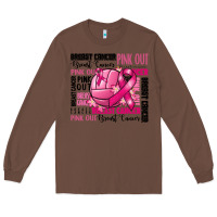 Chestnut volleyball pink out breast cancer Long Sleeve Tee - RanaPortraitStore