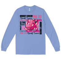 Colony Blue volleyball pink out breast cancer Long Sleeve Tee - RanaPortraitStore