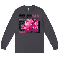 Smoke volleyball pink out breast cancer Long Sleeve Tee - RanaPortraitStore
