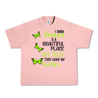 Salmon I know heaven is a beautiful place because they have my brother Urban Heavy Tee - Bettercallsaul