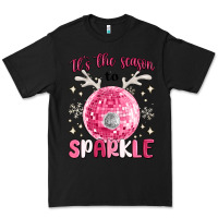 Black it's the season to sparkle Premium Tee - MaliasSmallBusiness