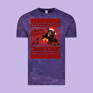 Merry Christmas Labrador Retriever Vintage Tee Designed By Bettercallsaul