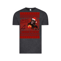 Vintage Black Merry Christmas Labrador Retriever Vintage Tee - Bettercallsaul