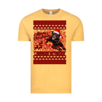 Vintage Mustard Merry Christmas Labrador Retriever Vintage Tee - Bettercallsaul