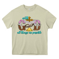 Mossy with god all things are possible Heavy Core Tee - NancyCooperArtShop