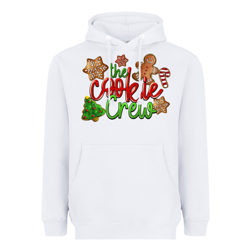 The Cookie Crew Christmas Heavyweight Hoodie by LillyAllenDesigns | Teevron