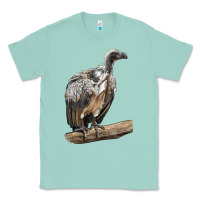 Seafoam Vulture Bird Classic Tee - LillyAllenDesigns