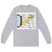 Moon Dust i'm a bus driver school bus Long Sleeve Tee - TumblerDesignByShophia