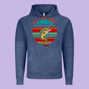 If It's Not About Fishing I'm Not Interested Vintage Hoodie Designed By Bettercallsaul