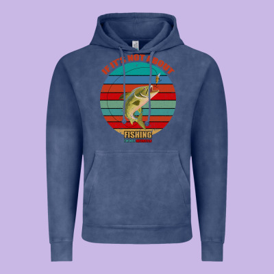 If It's Not About Fishing I'm Not Interested Vintage Hoodie Designed By Bettercallsaul